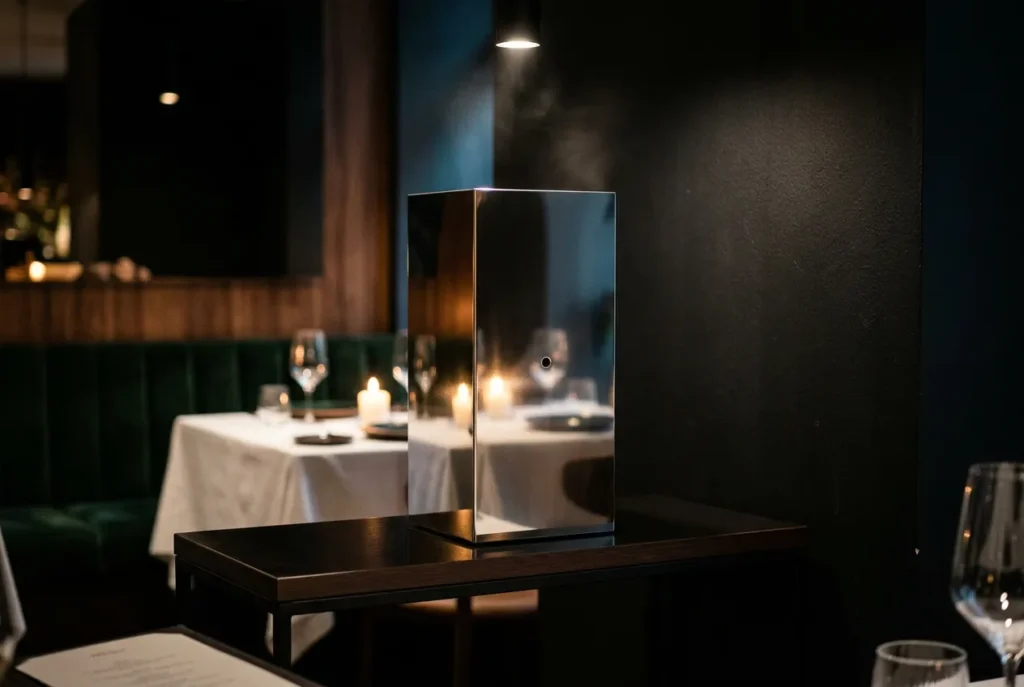 Dyfuzor Zapachowy Mirror Cube - restauracja